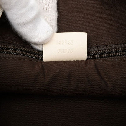 Gucci GG Canvas Crossbody Shoulder Bag Beige Ivory — view 5