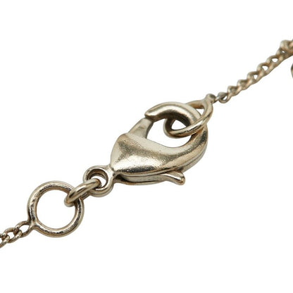 Chanel CC Logo Bracelet Gold Plated Faux Pearl Line Stone — view 5