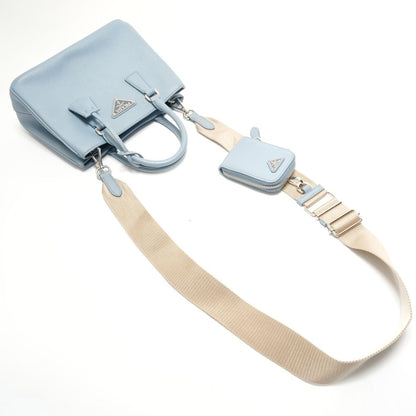Prada Shoulder Bag 2-Way with Saffiano Leather Pouch — view 8