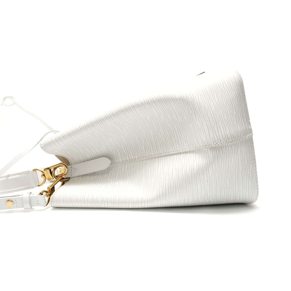 Louis Vuitton Shoulder Bag Neo Noe Lovelock Epi Blanc — view 3