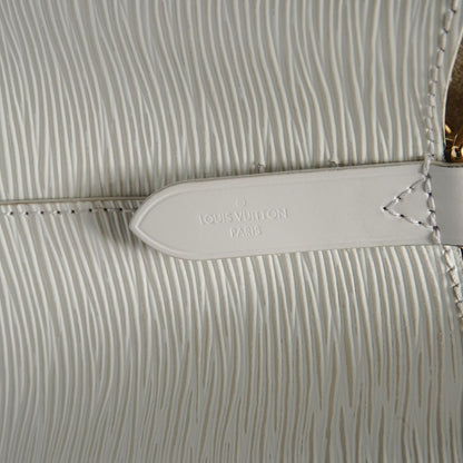 Louis Vuitton Shoulder Bag Neo Noe Lovelock Epi Blanc — view 9