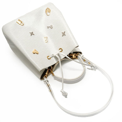 Louis Vuitton Shoulder Bag Neo Noe Lovelock Epi Blanc — view 8