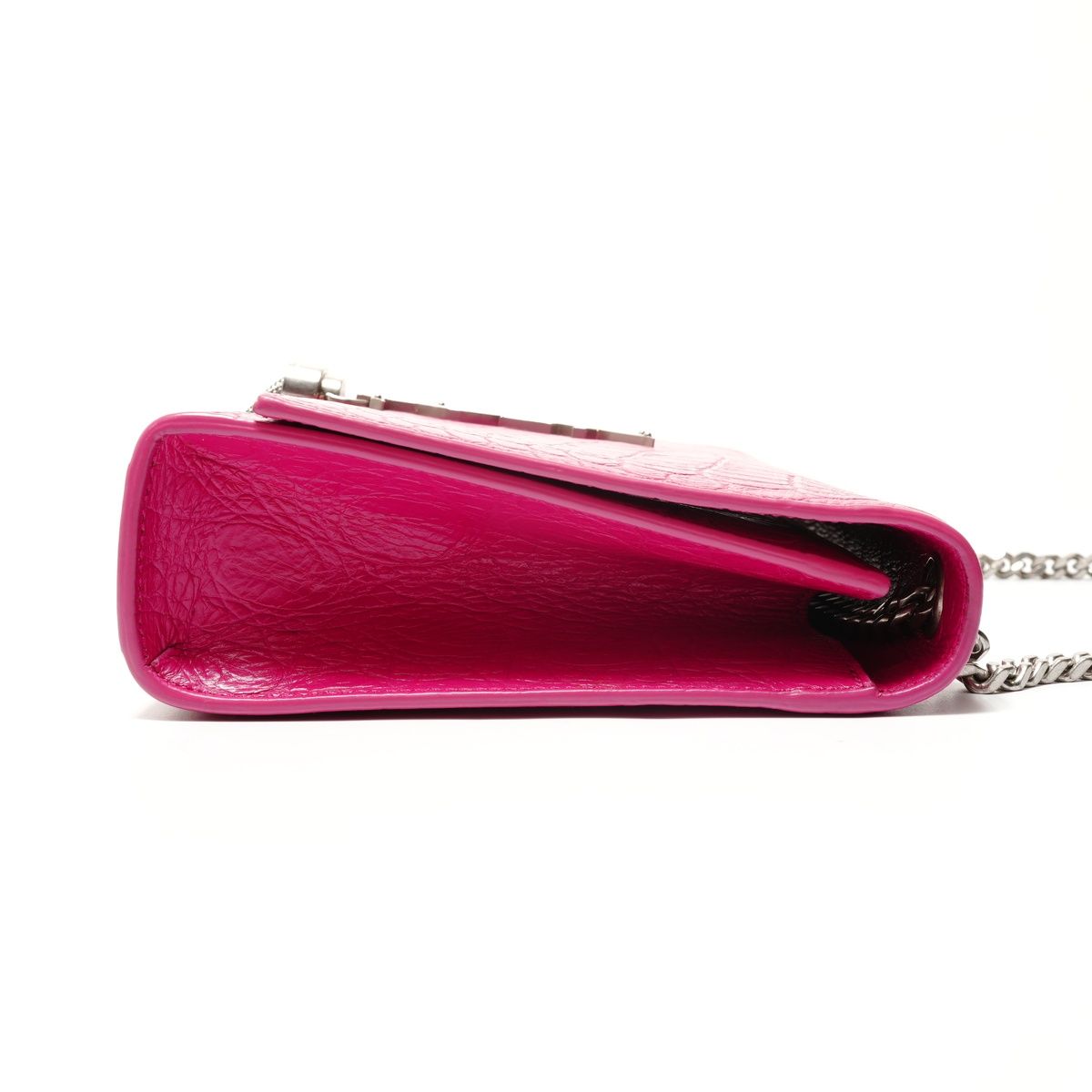 Saint Laurent Yves Shoulder Bag Croco — view 4