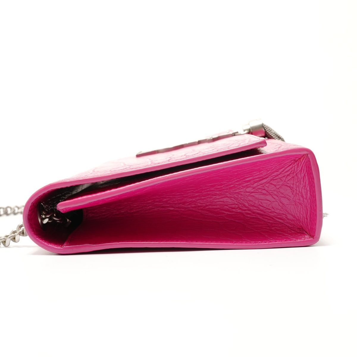 Saint Laurent Yves Shoulder Bag Croco — view 3