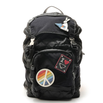 Prada Backpack Velcro Black
