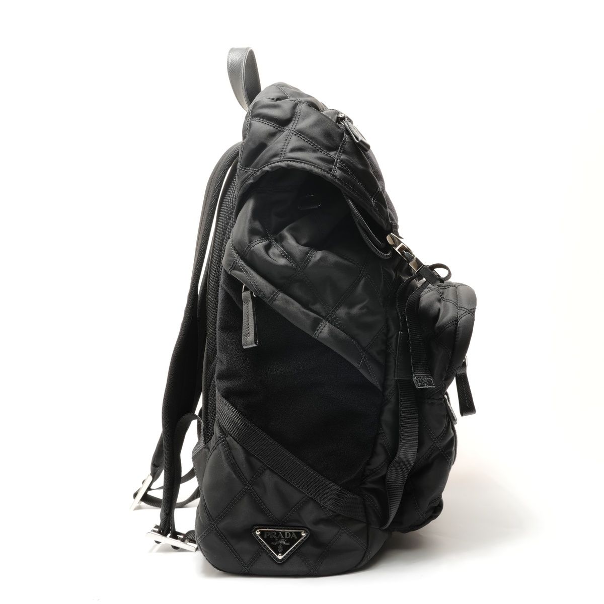 Prada Backpack Velcro Black — view 3