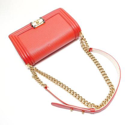 Chanel Shoulder Bag Red — view 8