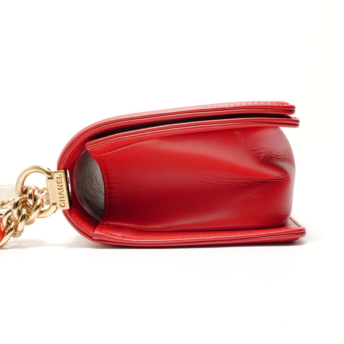 Chanel Shoulder Bag Red — view 3