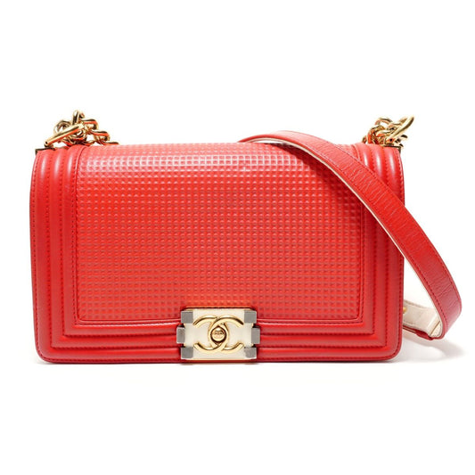 Chanel Shoulder Bag Red