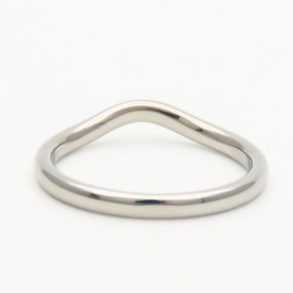 Tiffany & Co Ring T Cube Band Diamond Platinum Elsa Peretti