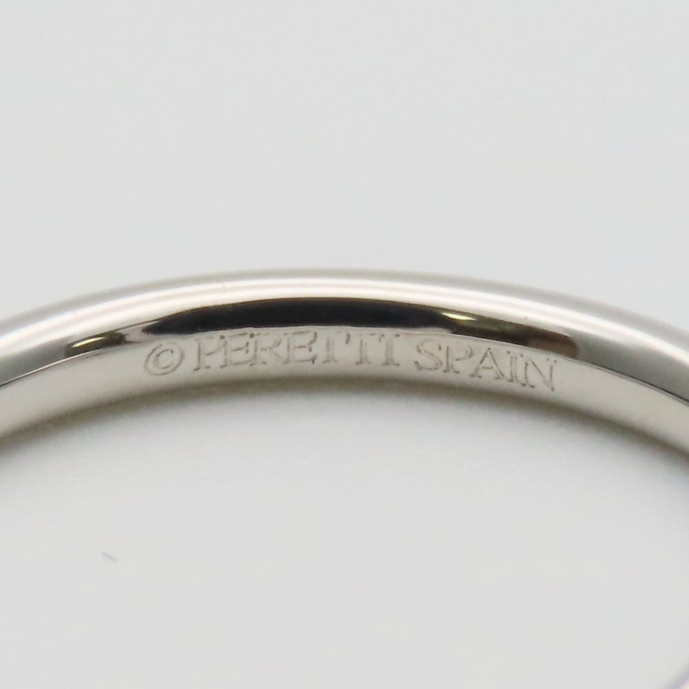 Tiffany & Co Ring T Cube Band Diamond Platinum Elsa Peretti — view 5