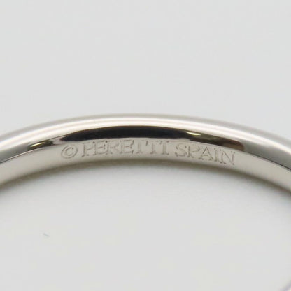 Tiffany & Co Ring T Cube Band Diamond Platinum Elsa Peretti — view 5