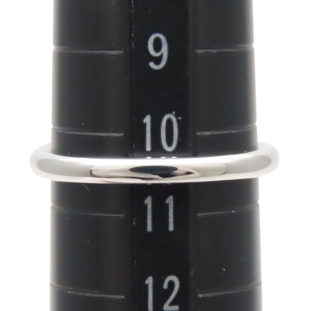 Tiffany & Co Ring T Cube Band Diamond Platinum Elsa Peretti — view 9