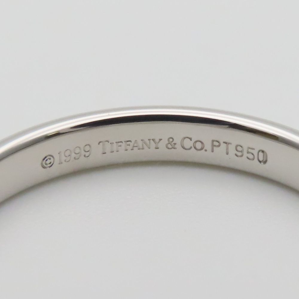 Tiffany & Co Ring Classic Band Platinum Simple