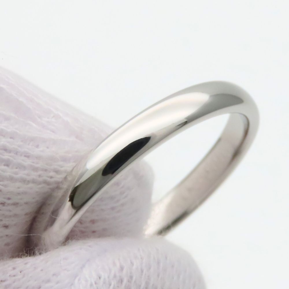 Tiffany & Co Ring Classic Band Platinum Simple — view 5