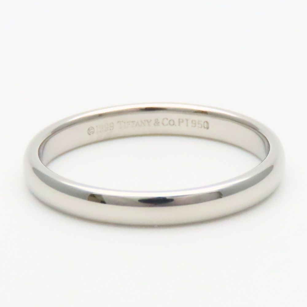 Tiffany & Co Ring Classic Band Platinum Simple — view 2
