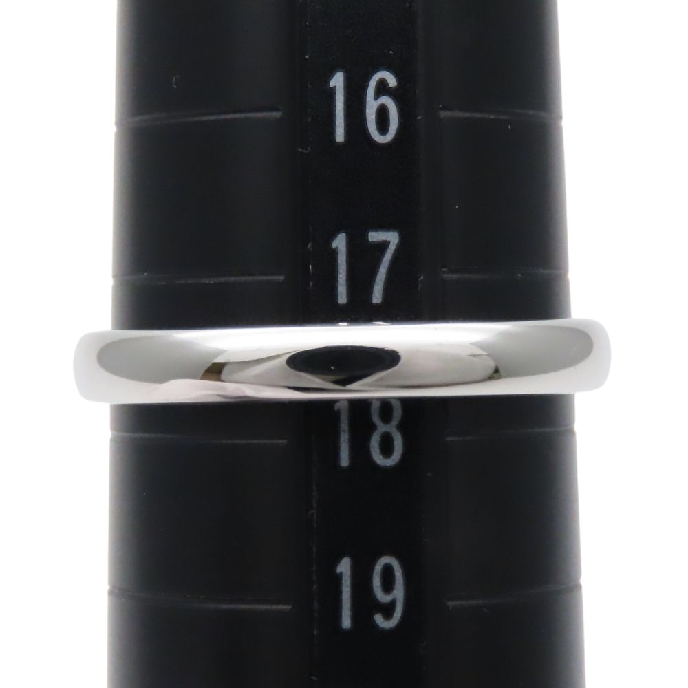 Tiffany & Co Ring Classic Band Platinum Simple — view 6