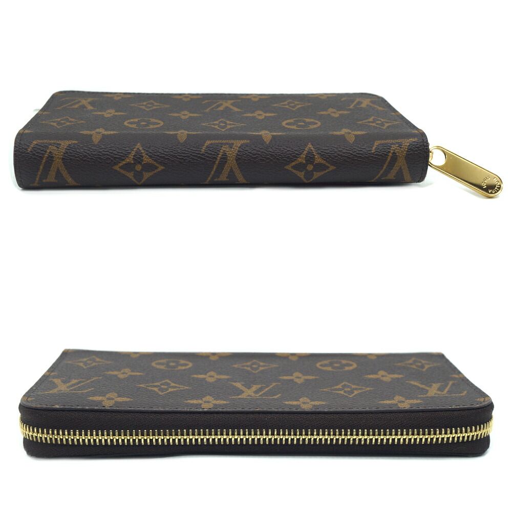 Louis Vuitton Nicolas Gess Curle Zippy Wallet Brown Monogram Gold — view 3