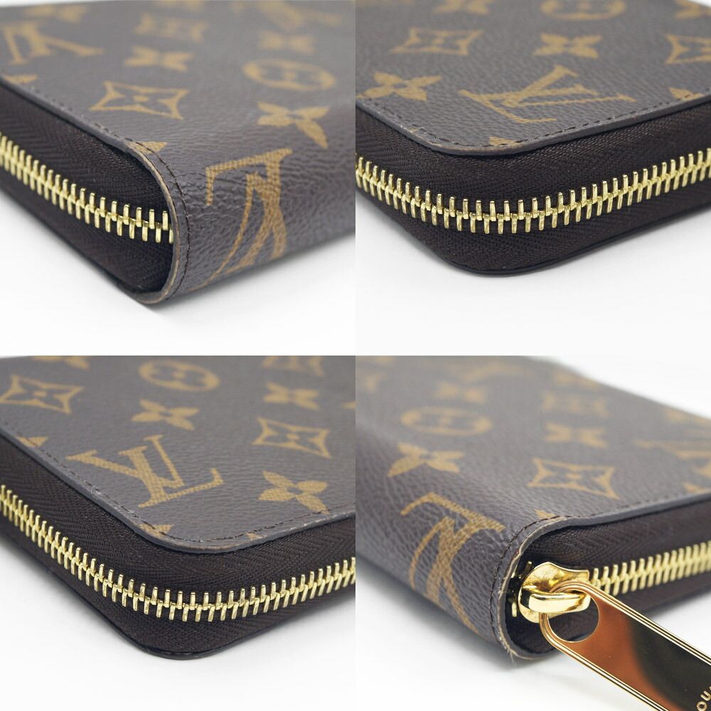 Louis Vuitton Nicolas Gess Curle Zippy Wallet Brown Monogram Gold — view 5
