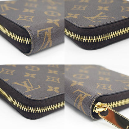 Louis Vuitton Nicolas Gess Curle Zippy Wallet Brown Monogram Gold — view 5