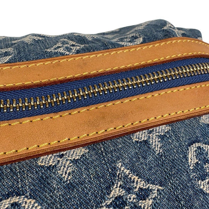 Louis Vuitton Baggy GM Shoulder Bag Monogram Denim Blue — view 9