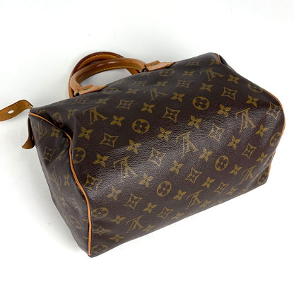 Louis Vuitton Speedy 25 Handbag Monogram Brown — view 2