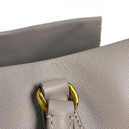 Prada Tote 2-Way Saffiano Leather Light Gray — view 5