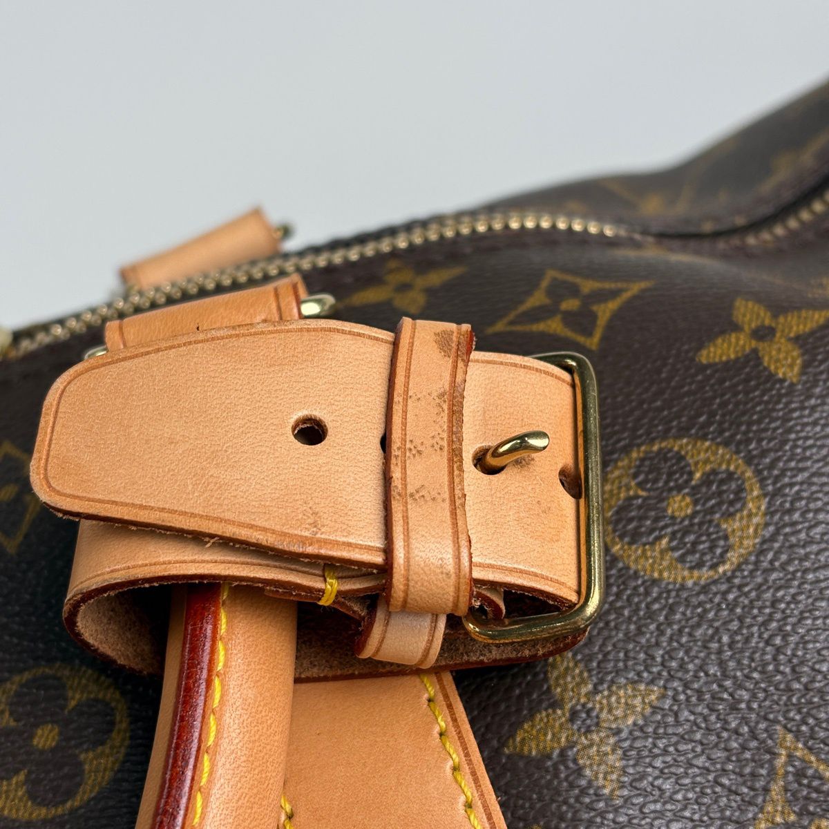 Louis Vuitton Keepall Bandouliere 60 2-Way Boston Bag Monogram Brown — view 6