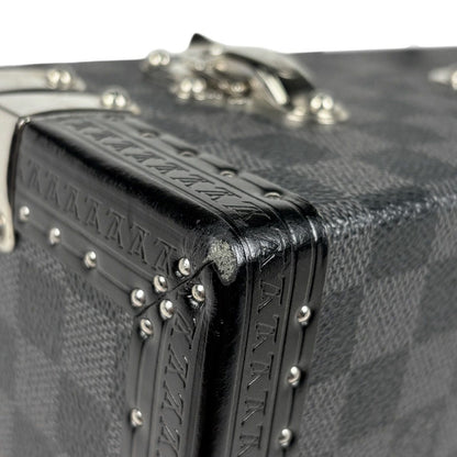 Louis Vuitton President Trunk Damier Graphite Black — view 9
