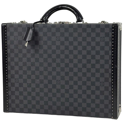 Louis Vuitton President Trunk Damier Graphite Black