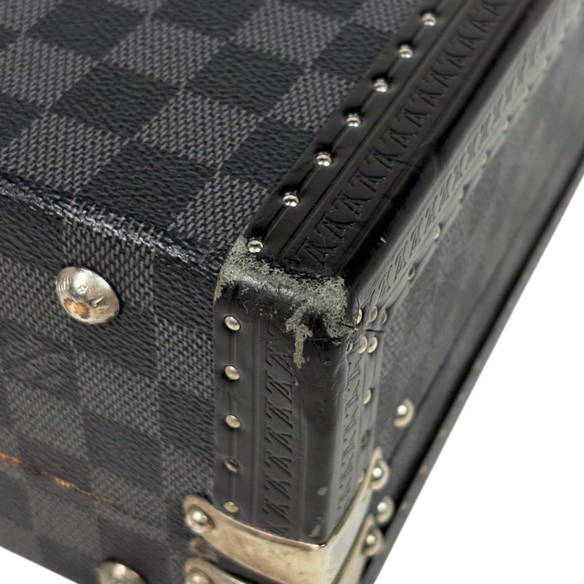Louis Vuitton President Trunk Damier Graphite Black — view 8