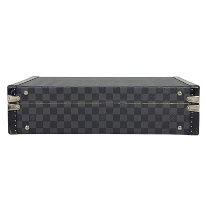 Louis Vuitton President Trunk Damier Graphite Black — view 5