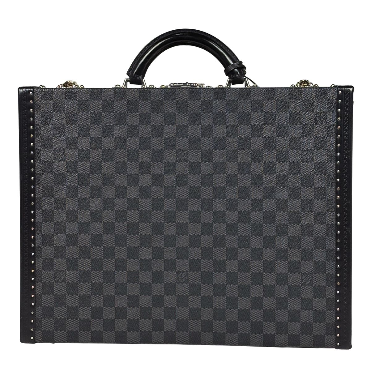 Louis Vuitton President Trunk Damier Graphite Black — view 3