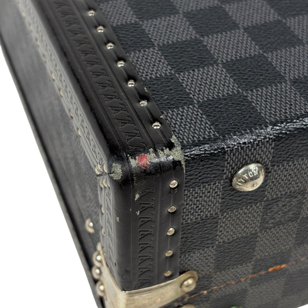 Louis Vuitton President Trunk Damier Graphite Black — view 7