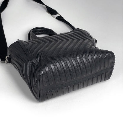 Balenciaga Zip Small Tote 2-Way Leather Black — view 2