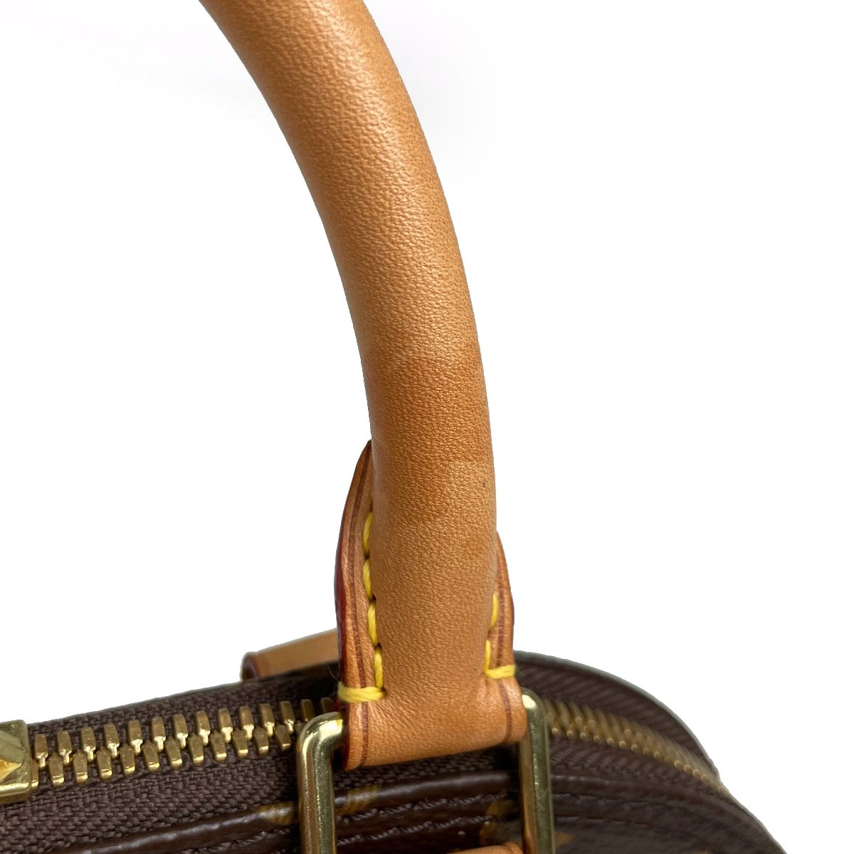 Louis Vuitton Alma BB Handbag Monogram Brown — view 6