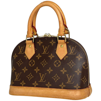 Louis Vuitton Alma BB Handbag Monogram Brown