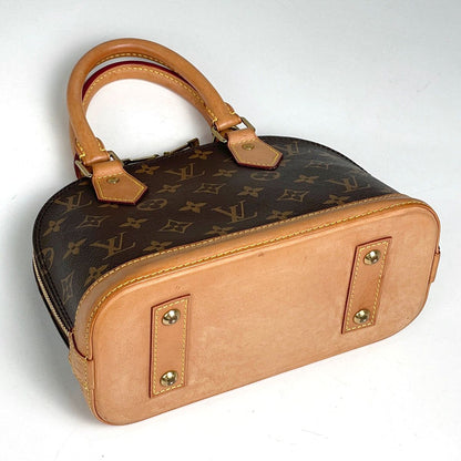 Louis Vuitton Alma BB Handbag Monogram Brown — view 2