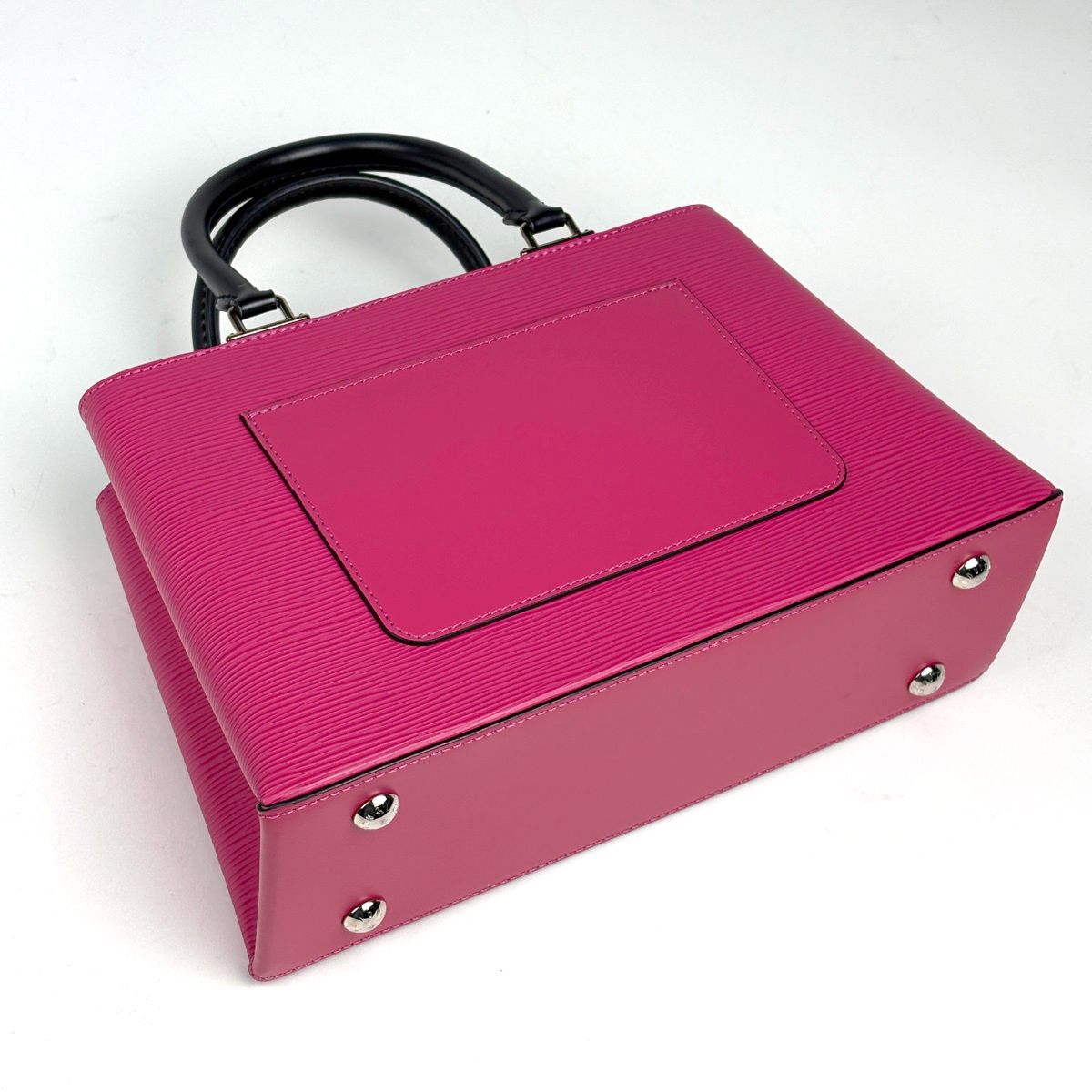 Louis Vuitton Cles Veil PM 2-Way Handbag Epi Hot Pink — view 2