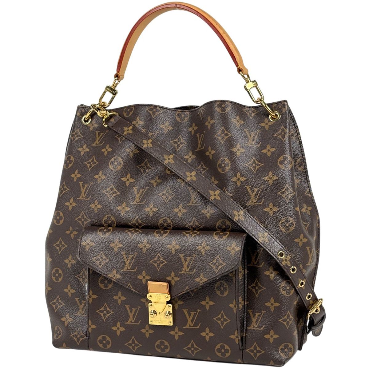 Louis Vuitton Metis 2-Way Shoulder Bag Monogram Brown