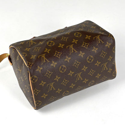 Louis Vuitton Speedy 25 Handbag Monogram Brown — view 2