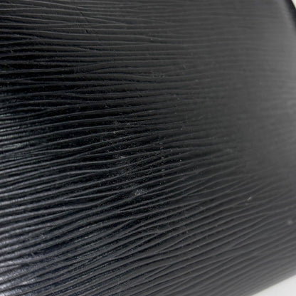 Louis Vuitton Pochette Makeup Cosmetics Handbag Pouch Epi Noir — view 5
