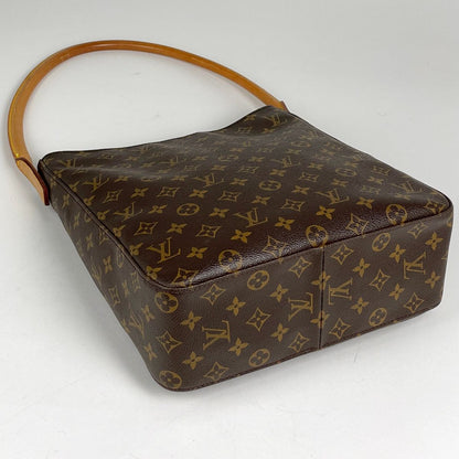 Louis Vuitton Looping GM Shoulder Bag Monogram Brown — view 2