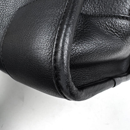 Loewe Amazona 28 2-Way Anagram Handbag Leather Black — view 3