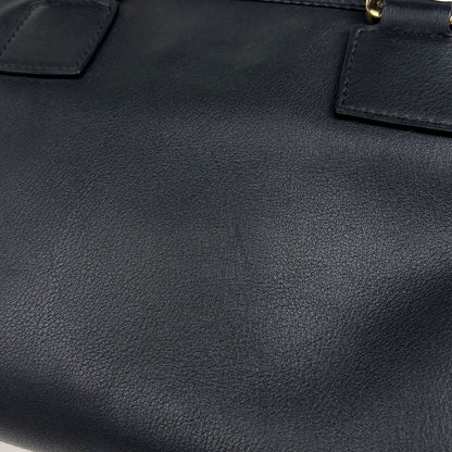 Loewe Amazona 28 2-Way Anagram Handbag Leather Black — view 4