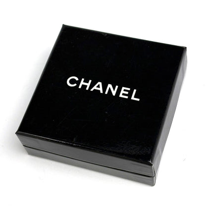 Chanel CC Logo Line Stone Brooch Gold Plated — view 6