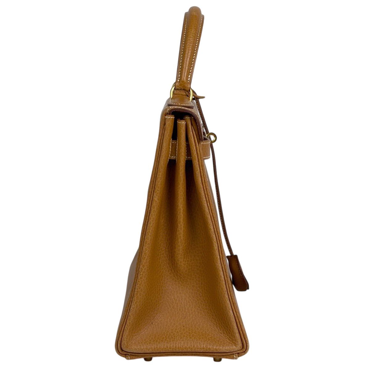 Hermes Kelly 32 Retourne 2-Way Shoulder Bag Ardennes Natural — view 4