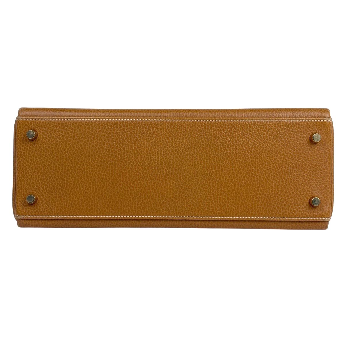 Hermes Kelly 32 Retourne 2-Way Shoulder Bag Ardennes Natural — view 5