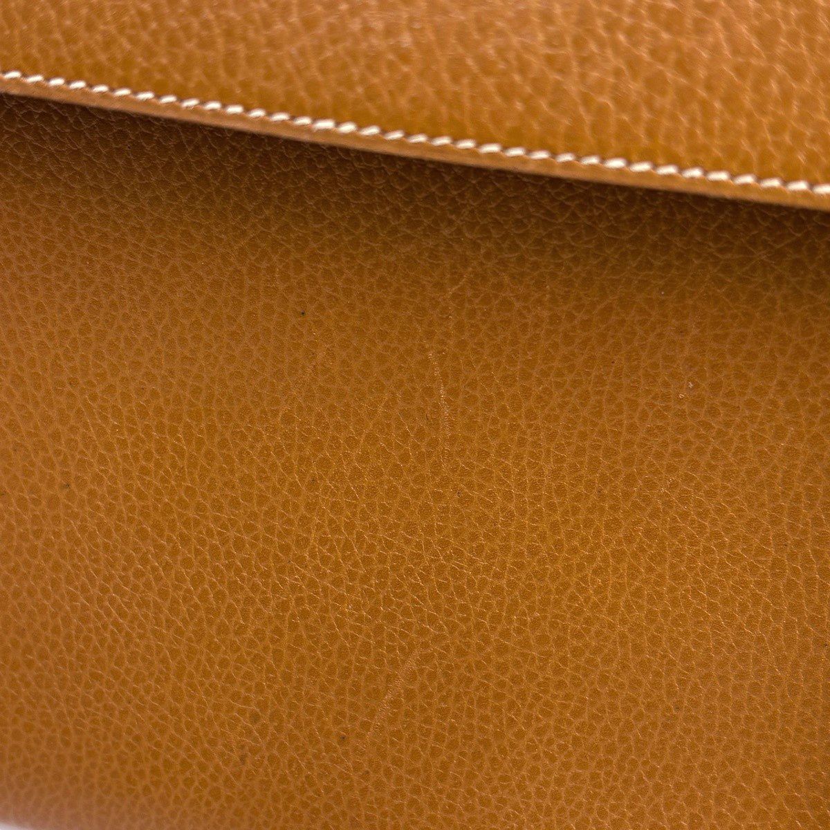 Hermes Kelly 32 Retourne 2-Way Shoulder Bag Ardennes Natural — view 7