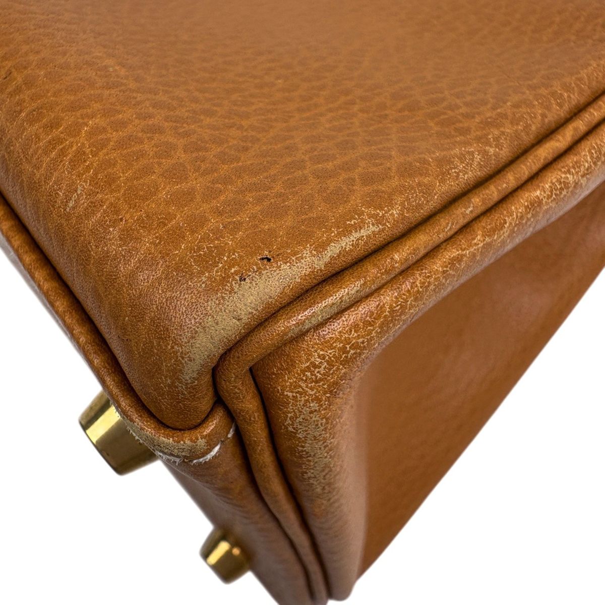 Hermes Kelly 32 Retourne 2-Way Shoulder Bag Ardennes Natural — view 6